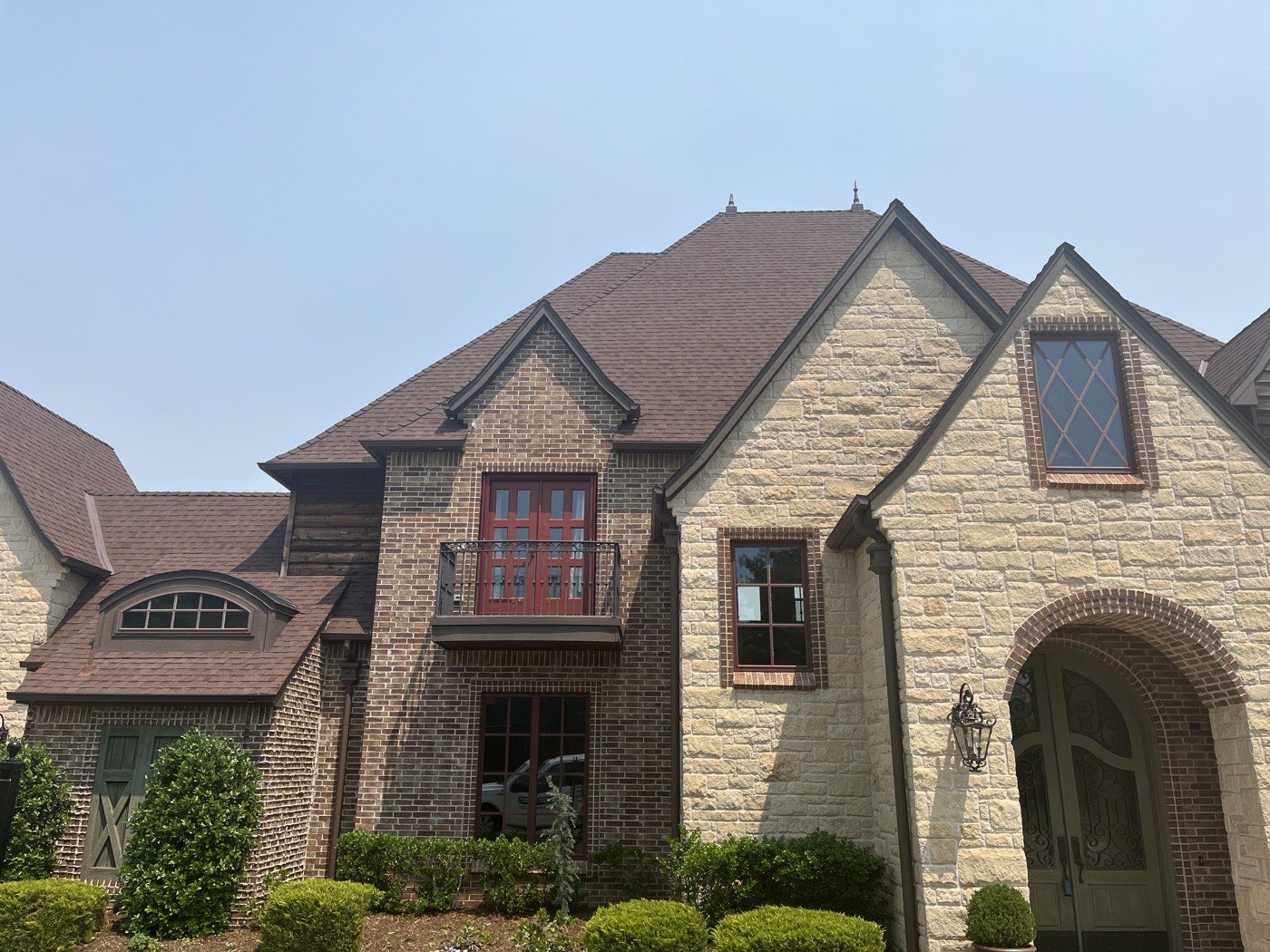 A residential shingle roof Preferred Roofing installed in the OKC metro